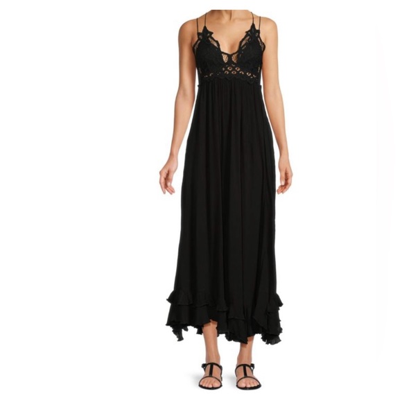 FREE PEOPLE
Adella Lace Trim Midi Dress - Picture 13 of 15